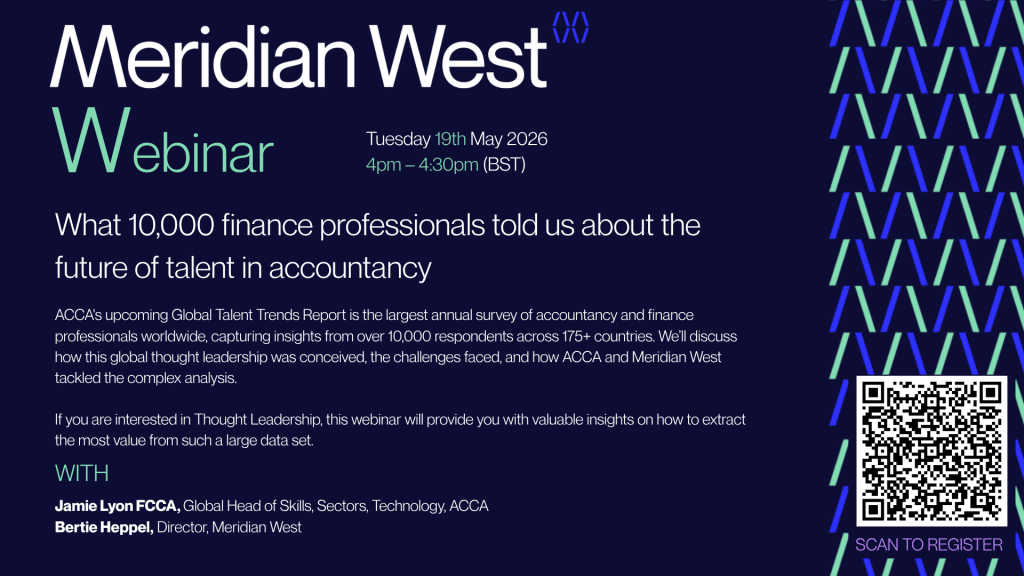 ACCA Webinar discussing their flagship Global Talent Trend report